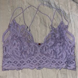 Free people lilac size large bralette